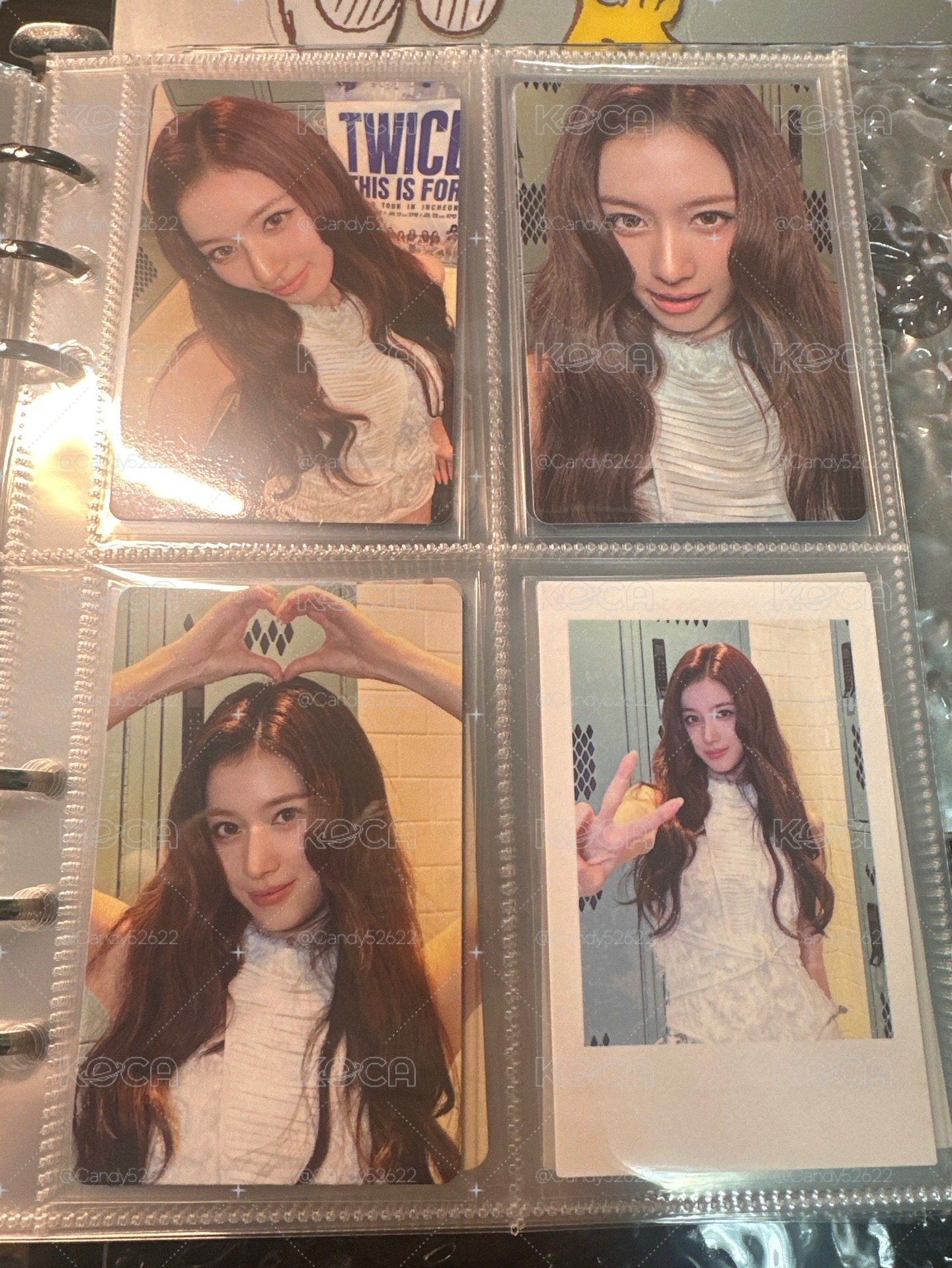 TWICE 六巡仁川場 DVD / 藍光小卡 SANA