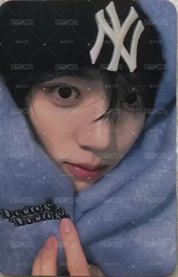 韓維辰 迷五 打歌卡 圍巾