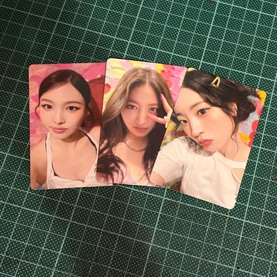 TWICE|九週年滿額卡3張(NA/JI/DA)