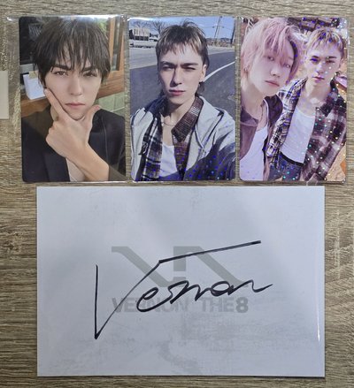 V8 率親簽小盤