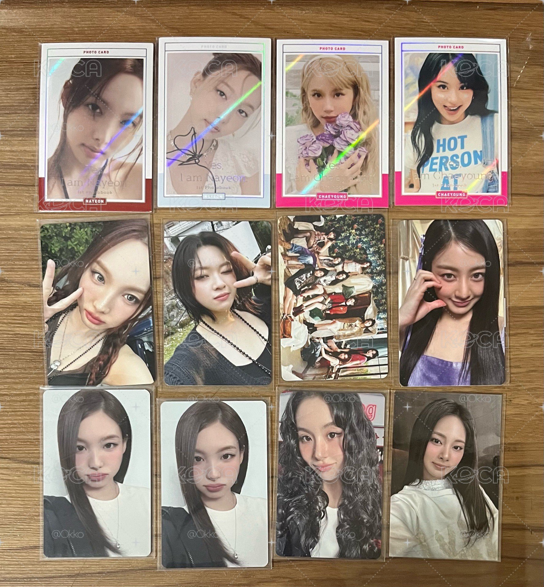 TWICE 專卡 日專卡 寫真卡 滿額卡 電影卡