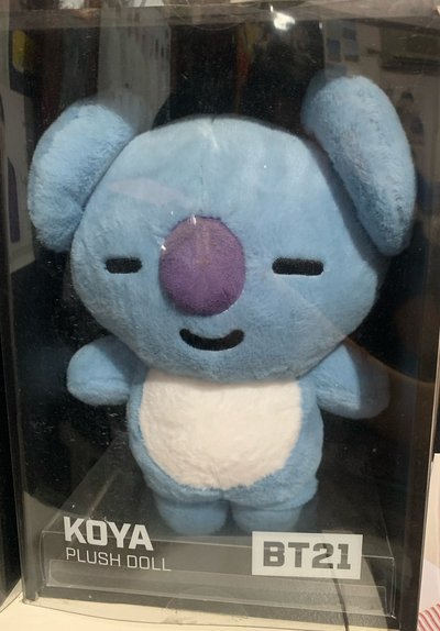 全新 BT21 PLUSH DOLL 初代娃 KOYA