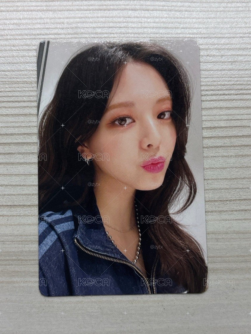 Itzy NBD 12月小卡 有娜
