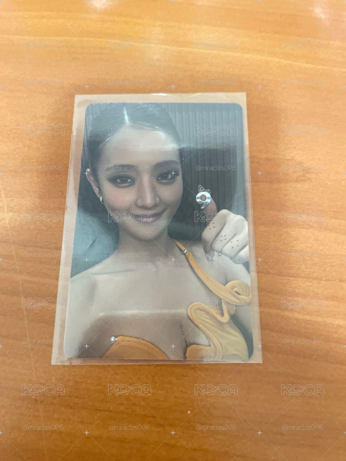 米妮正版we made快閃小卡
