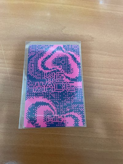 面we made快閃小卡