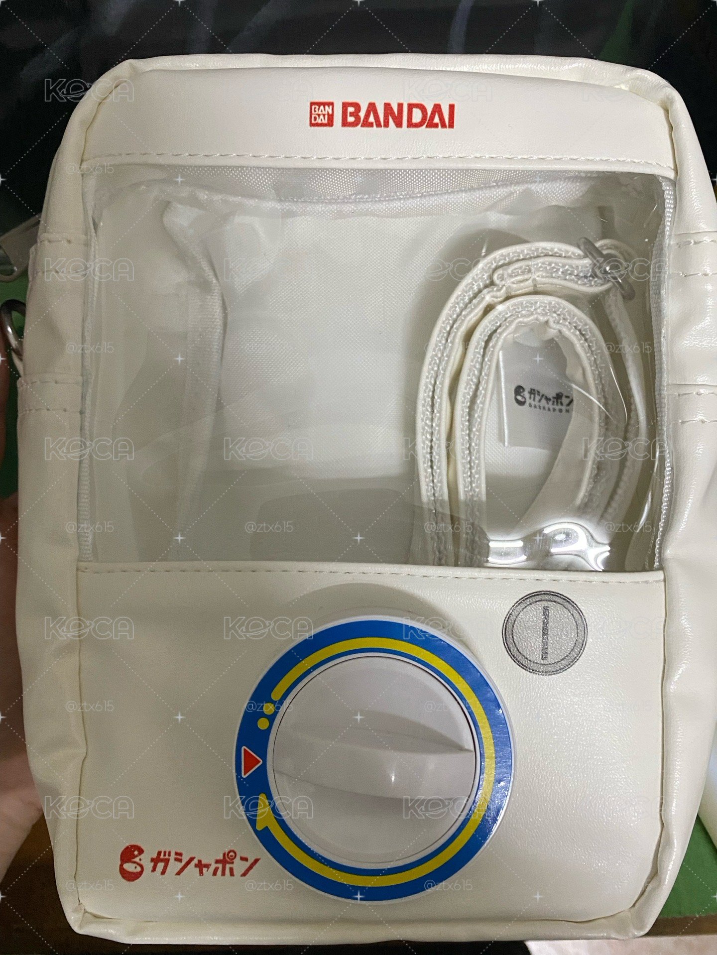 萬代扭蛋機斜背娃包