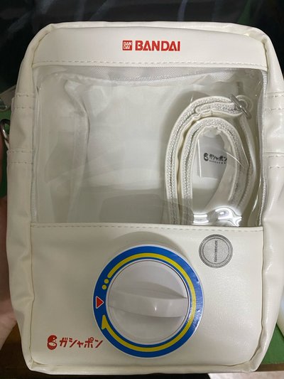 萬代扭蛋機斜背娃包