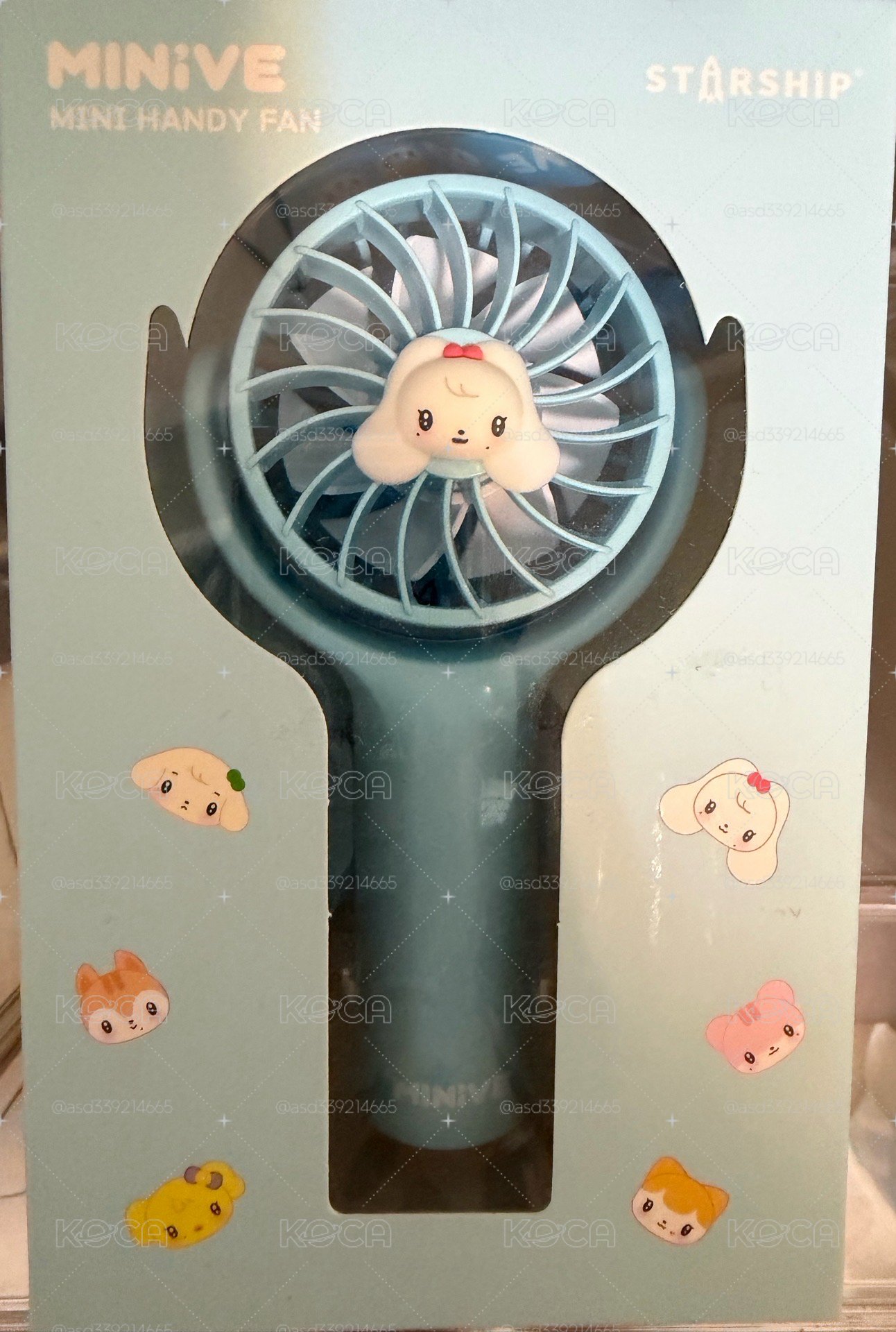 minive 快閃店手持電風扇-員瑛