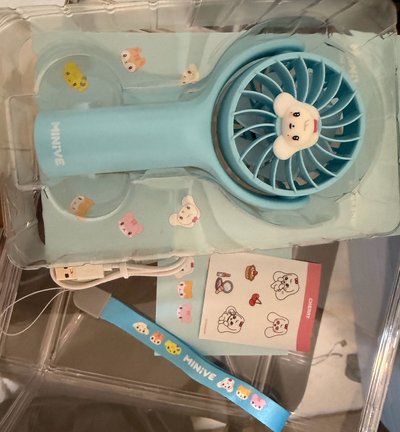 minive 快閃店手持電風扇-員瑛