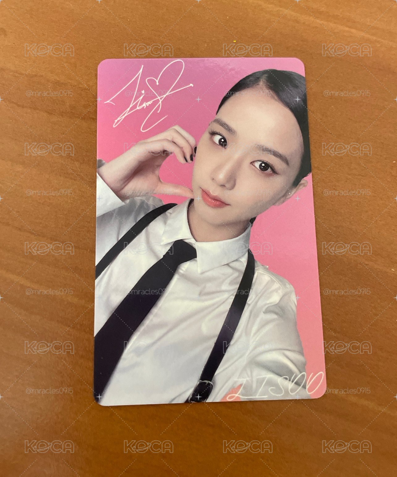 Black pink 小卡