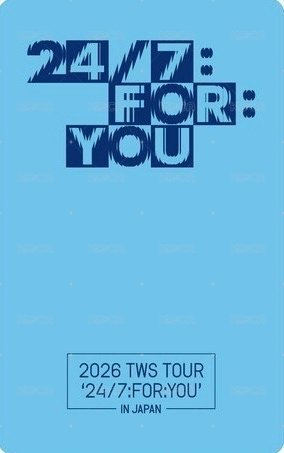26 日巡 福岡限定 B ver. Entry card / venue-limited card  Back