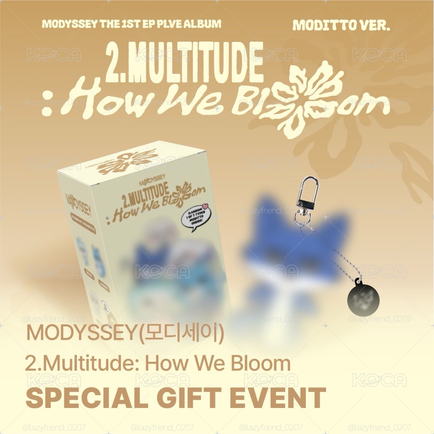 預購MODYSSEY- [2.Multitude: How We Bloom] (MODITTO VER.)