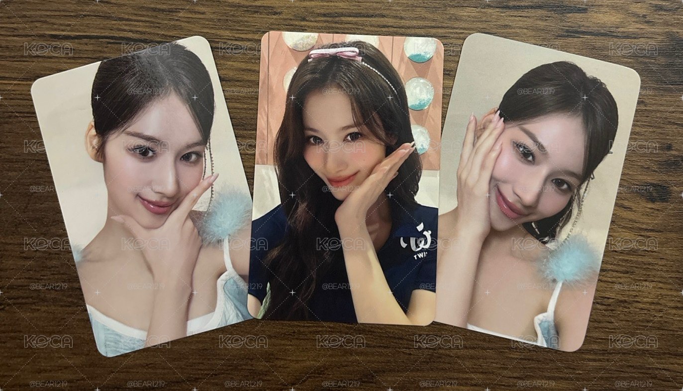 SANA💜年曆小卡3張