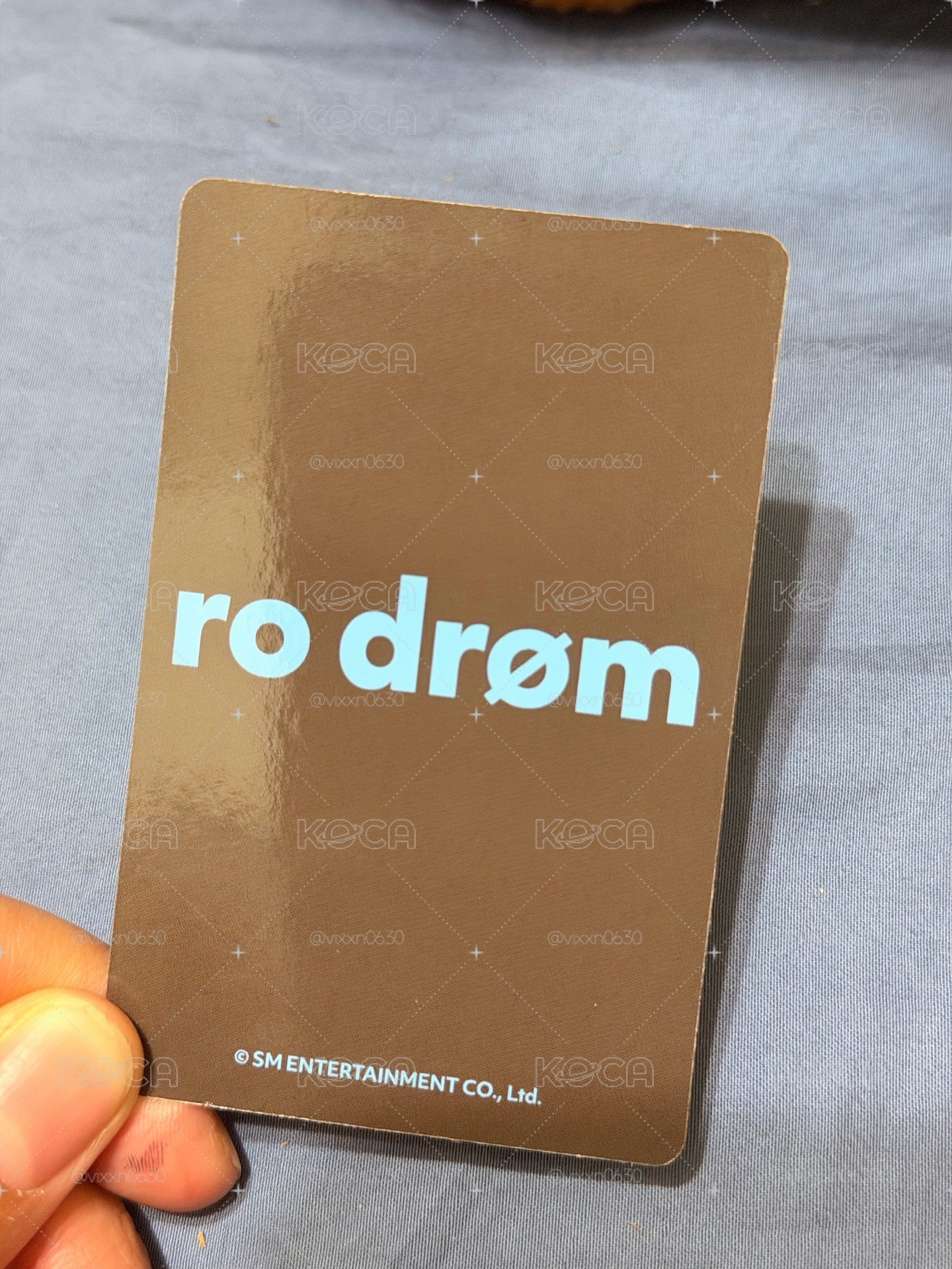 NCT Dream Jeno睡衣小卡 無睡衣 Ro drøm