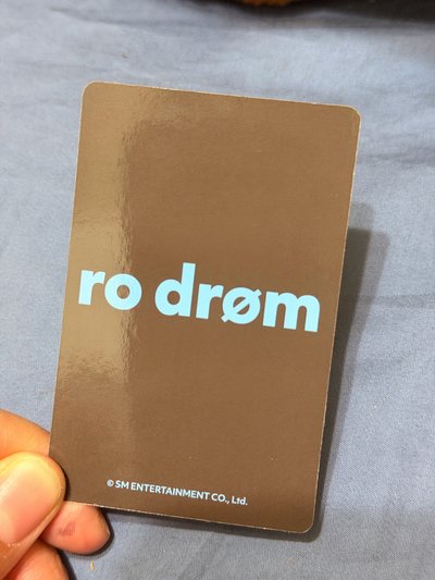 NCT Dream Jeno睡衣小卡 無睡衣 Ro drøm
