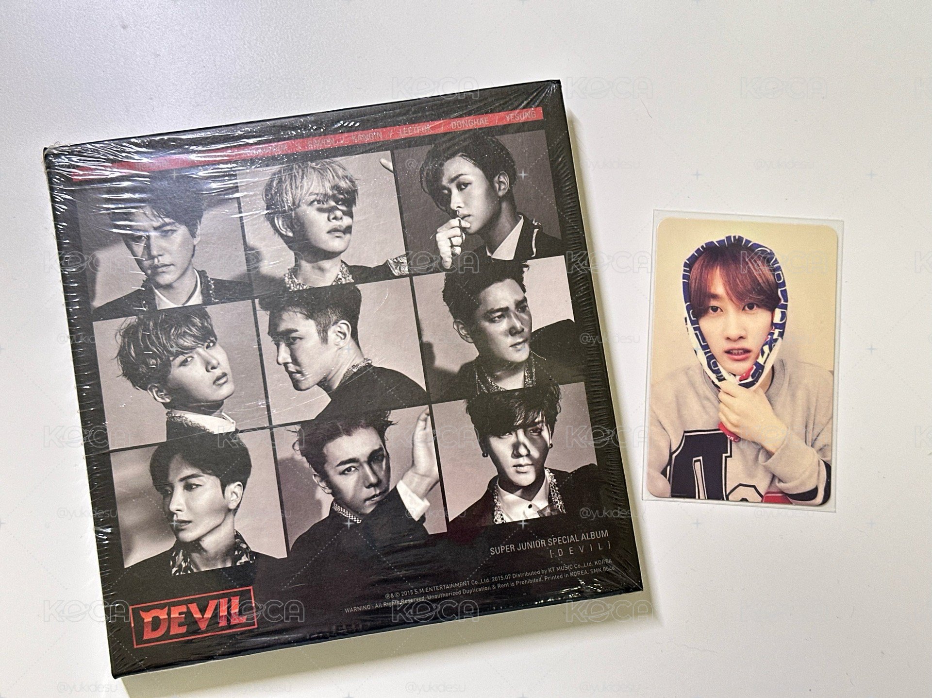 SUPER JUNIOR 出道十週年紀念特別專輯「DEVIL」