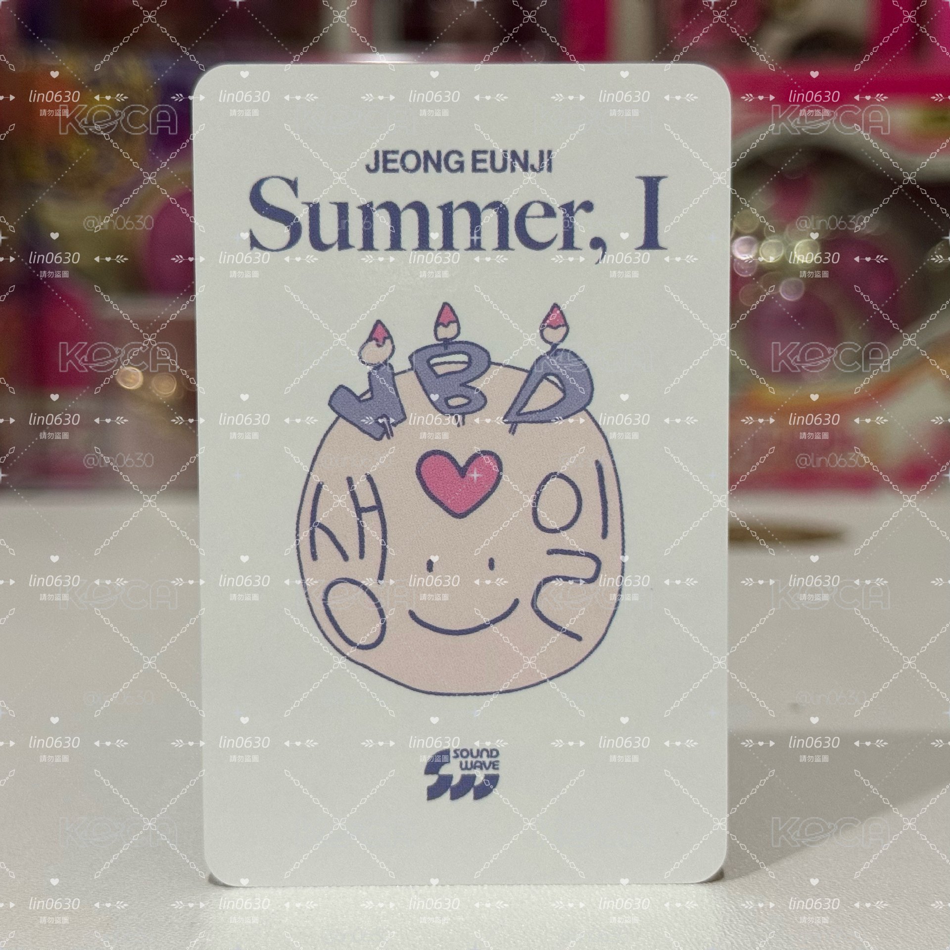 現貨 全套 恩地 SUMMER I 幸運卡
