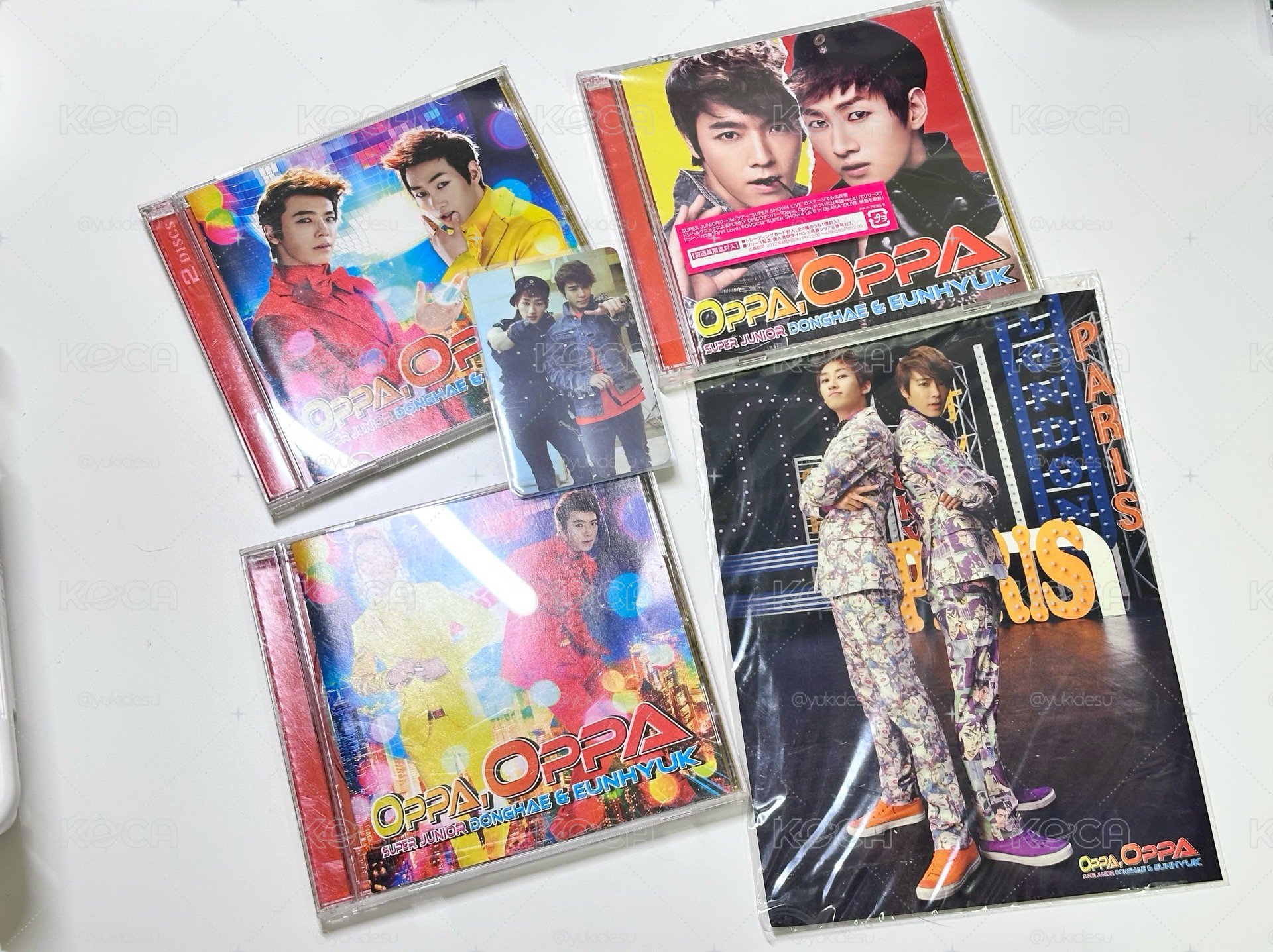 SUPER JUNIOR 東海&銀赫 OPPA, OPPA 大全套