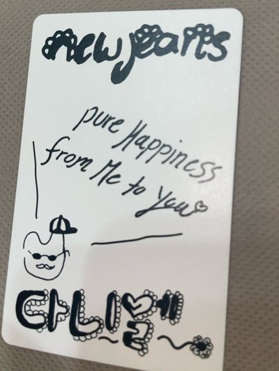 new jeans 出道專 藍書專卡 惠仁 丹尼