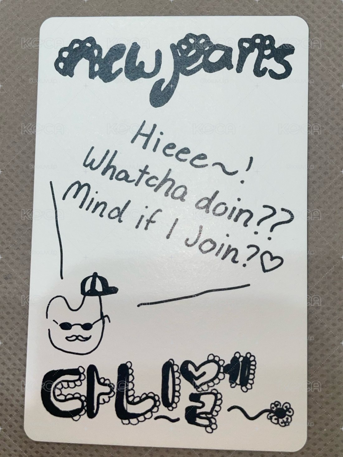 new jeans 出道專 藍書專卡 惠仁 丹尼