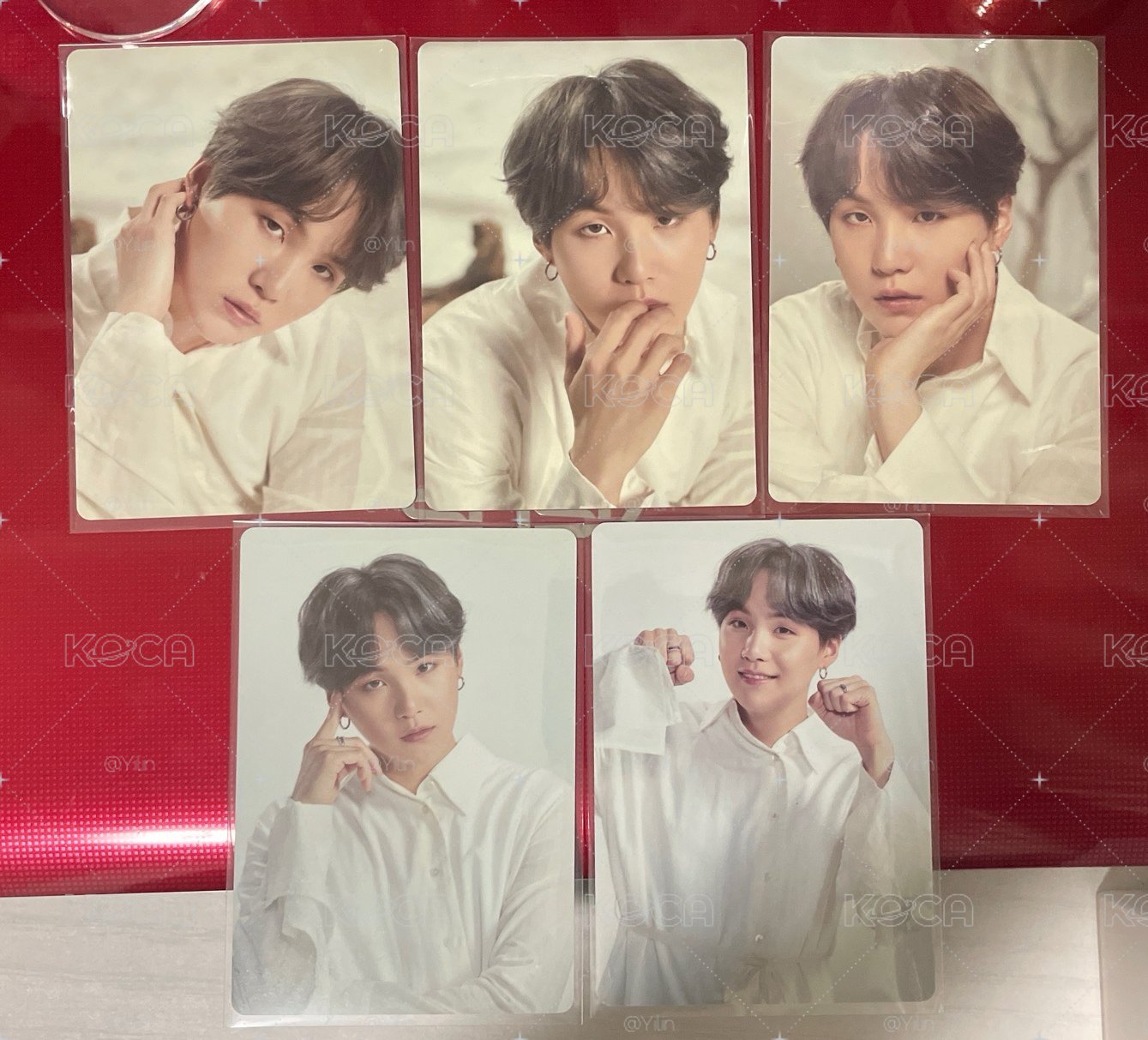 suga 隨機卡