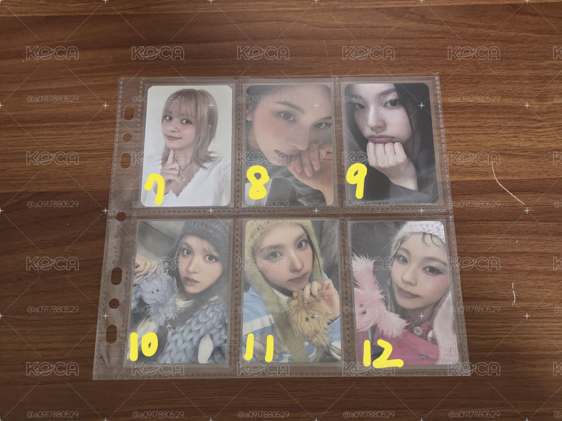NMIXX 散卡區