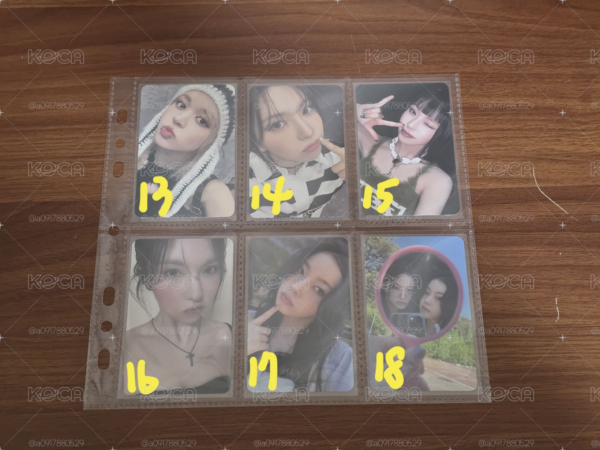 NMIXX 散卡區