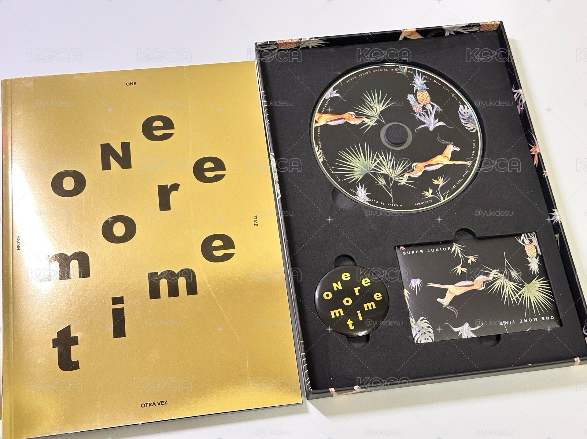 Super Junior特別迷你專輯「One More Time」(韓國進口特別版)