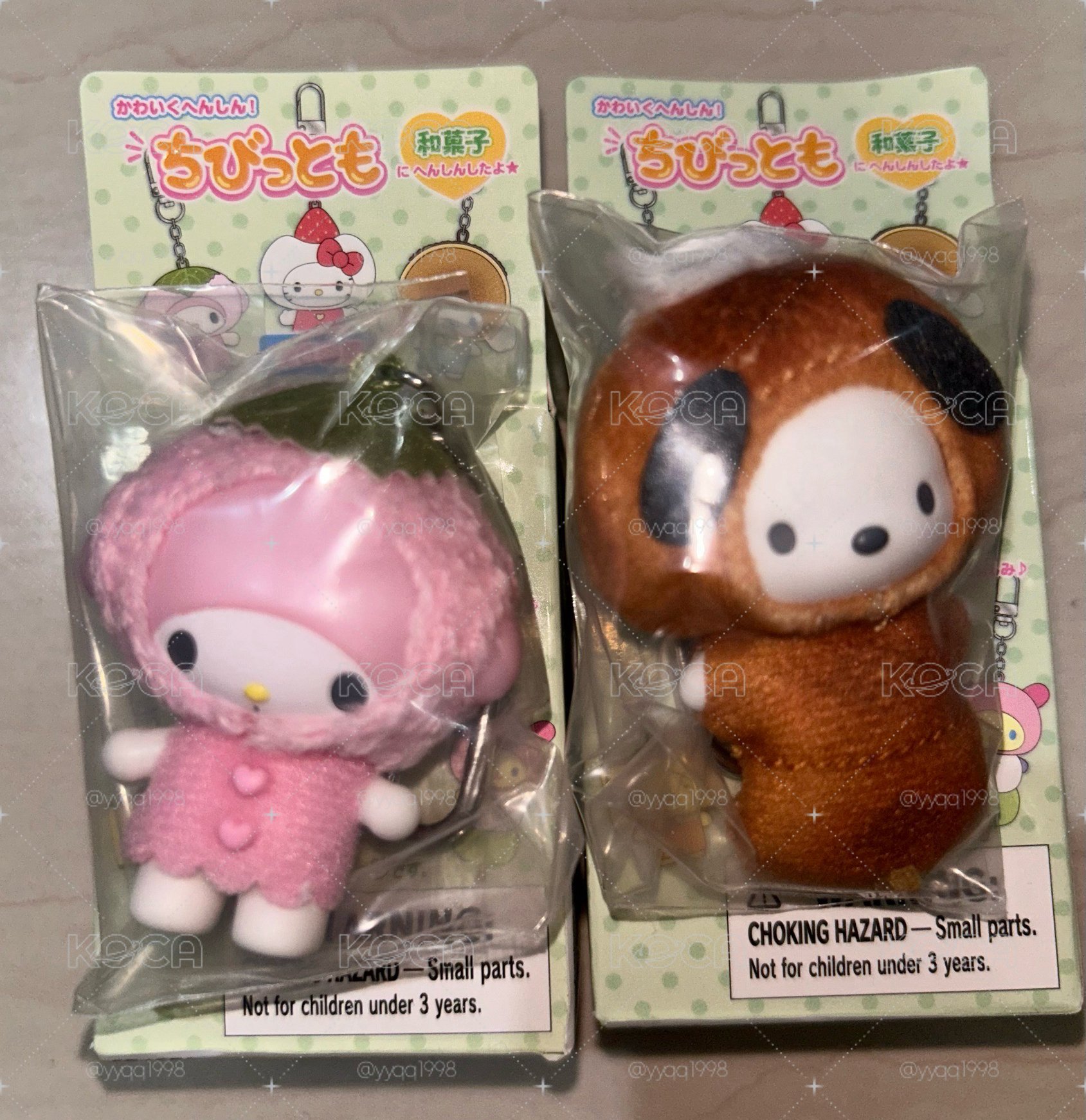 美樂蒂+怕洽狗盲盒吊飾