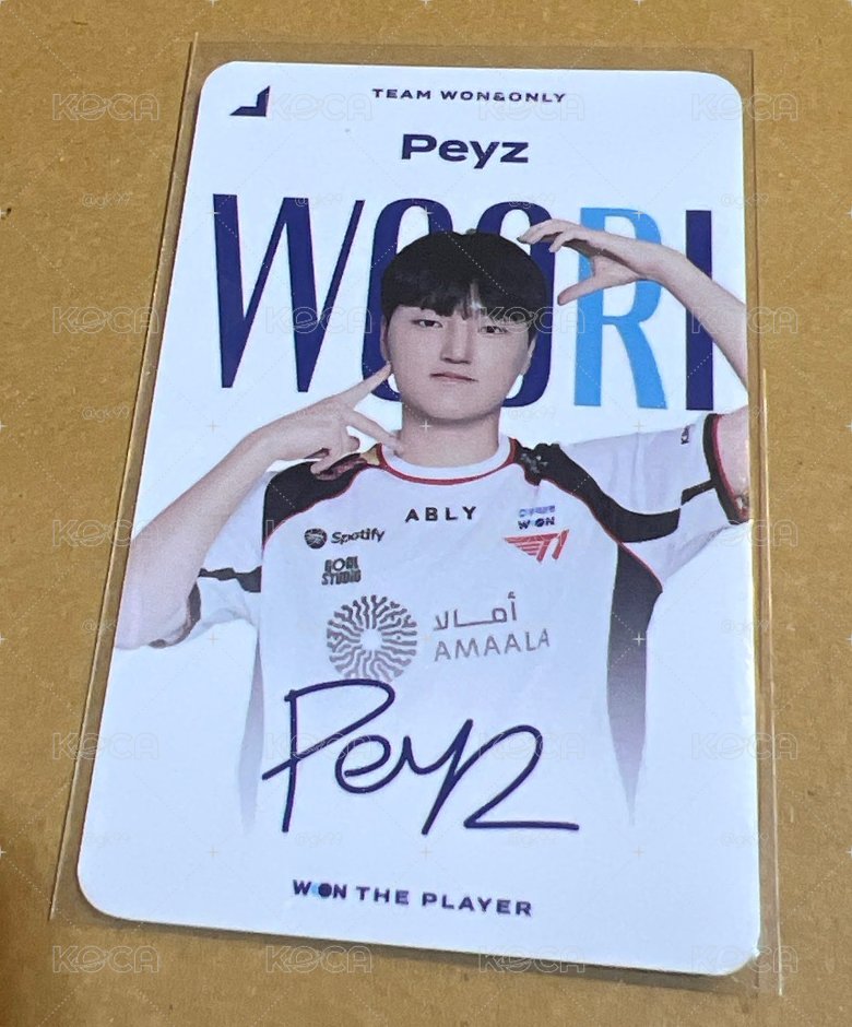 T1 Peyz LCK友利銀行小卡