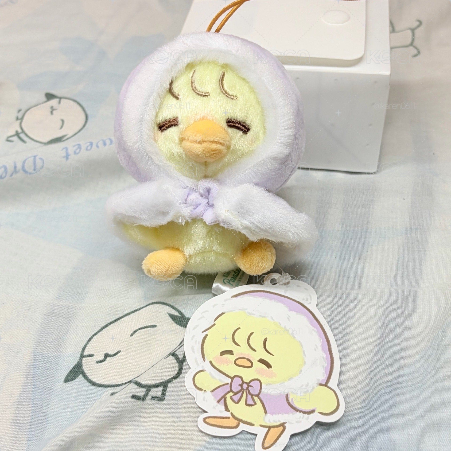 🐤雨衣娃娃吊飾