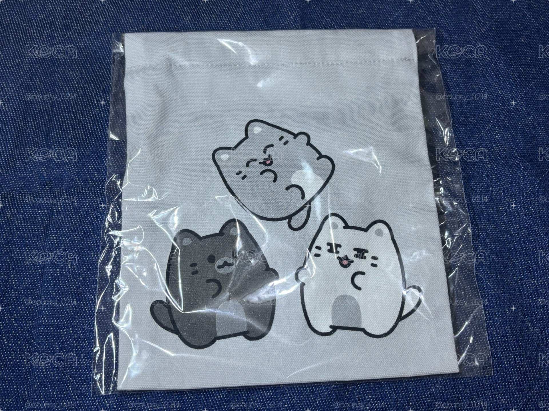 Miniteen Cafe 束口袋 俊勳燦