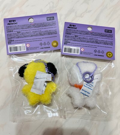BT21 mini minini 珠鏈吊飾