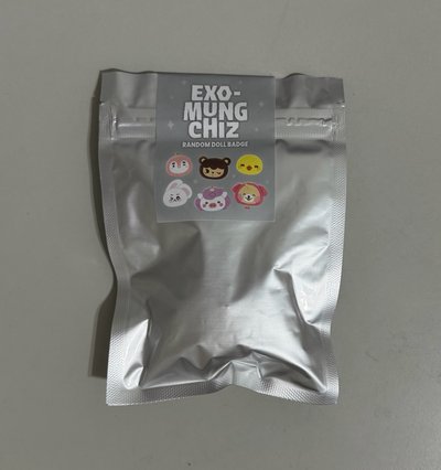 EXO隨機毛絨徽章