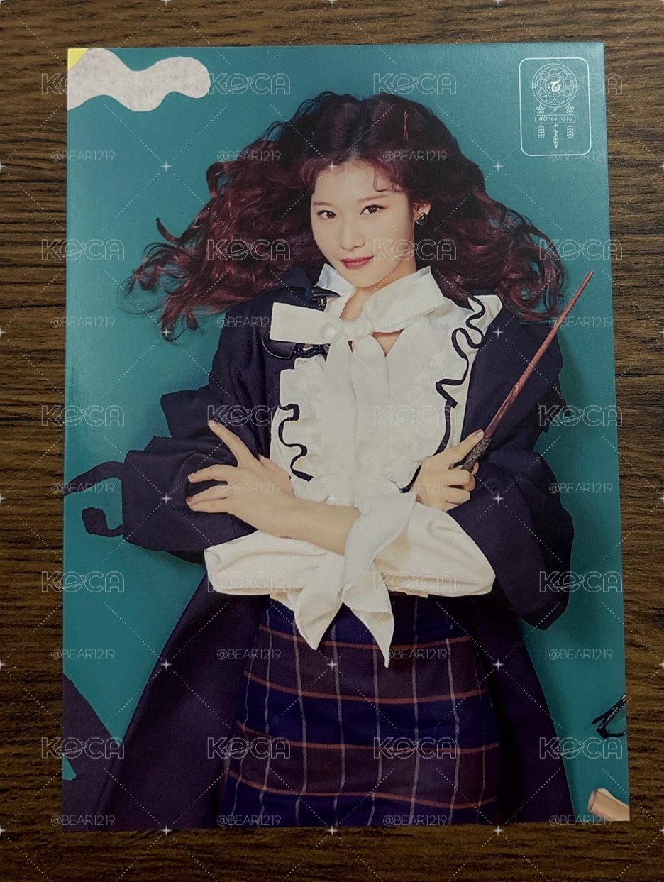 SANA💜#DREAMDAY 明信片 大卡