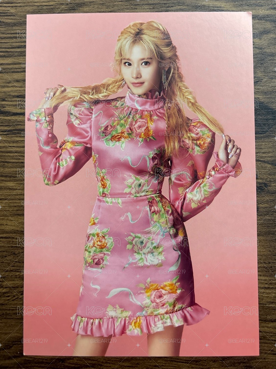 SANA💜&TWICE明信片