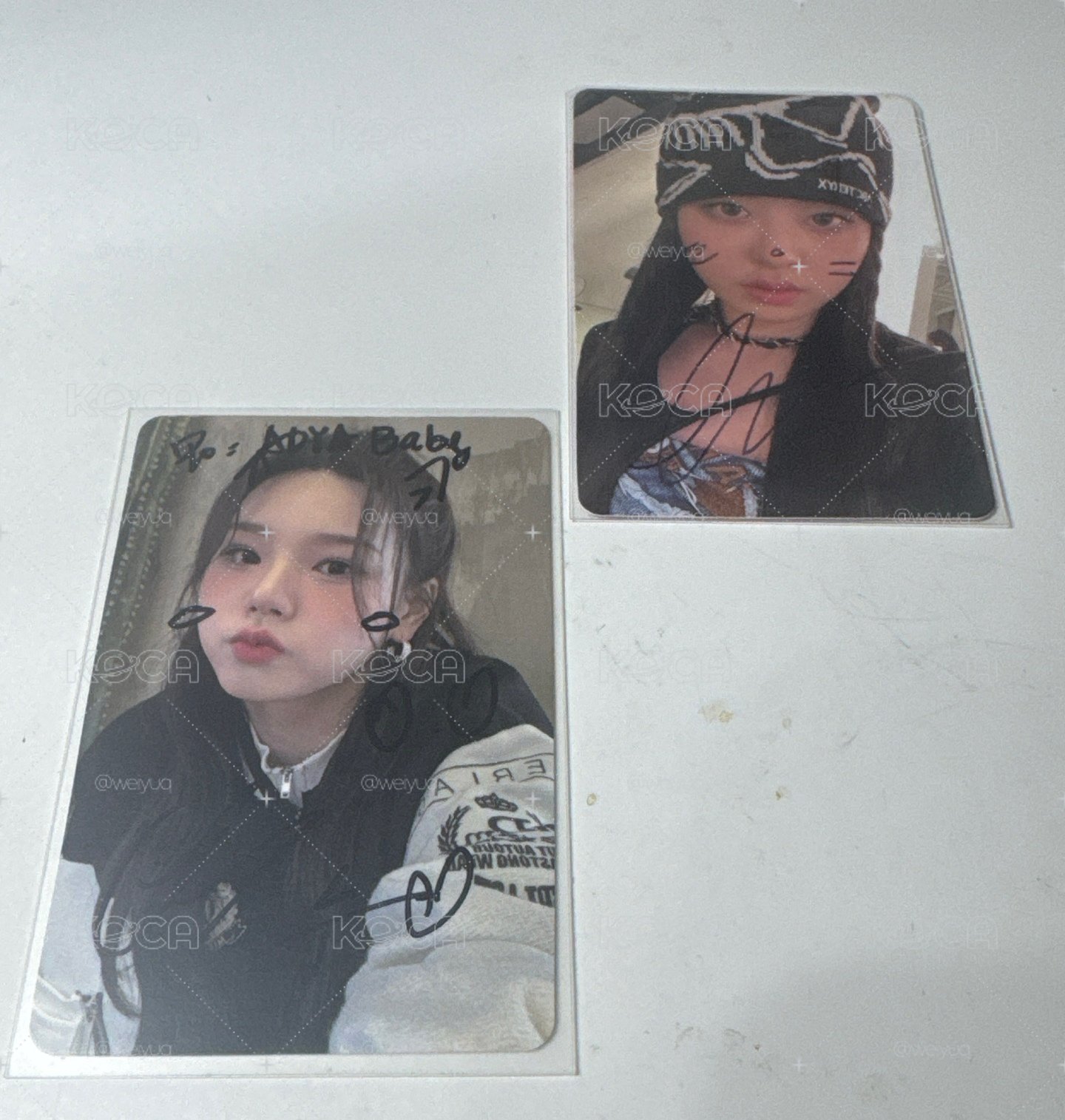 解散團ADYA畫簽卡