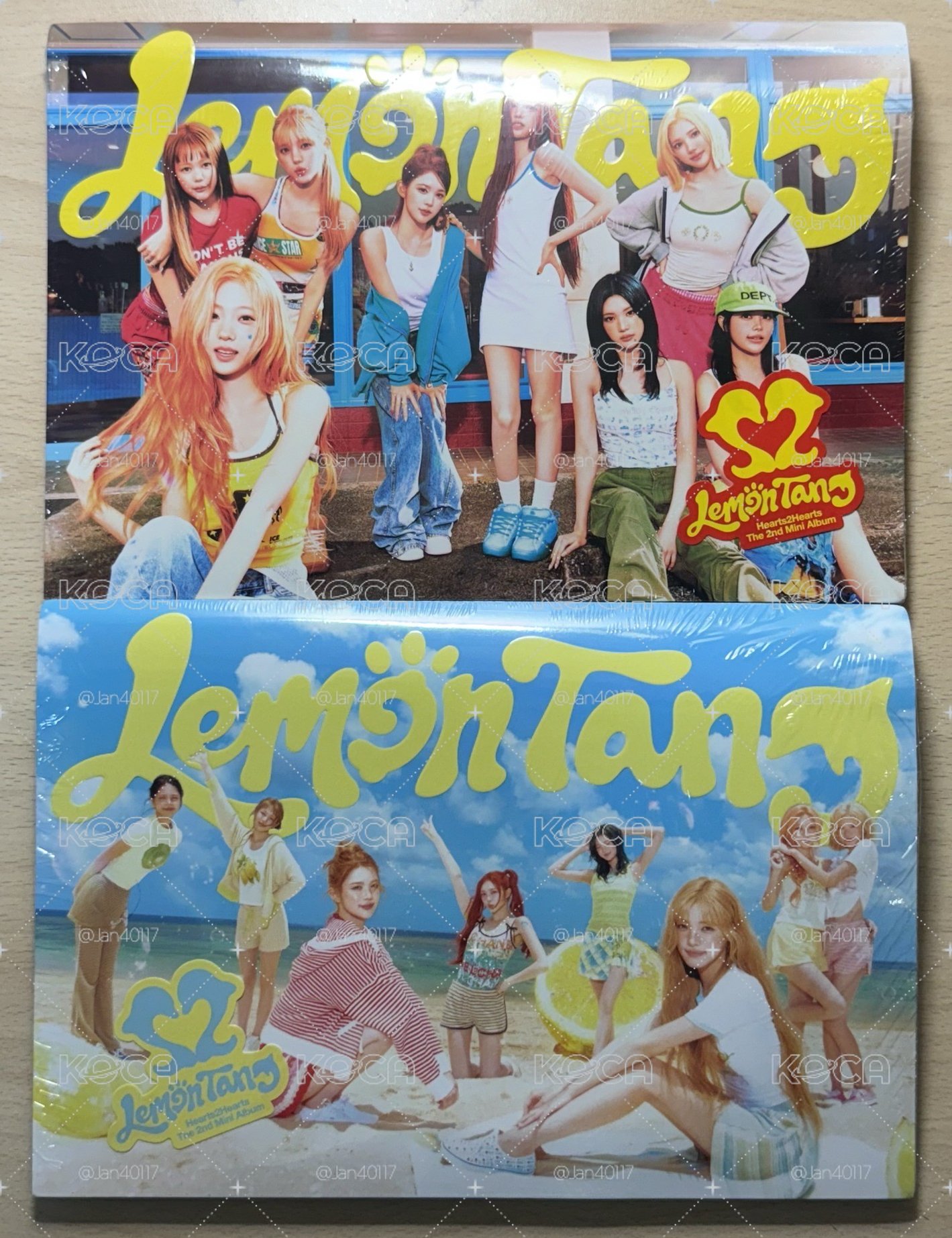 Hearts2Hearts Lemon Tang 未拆專一套