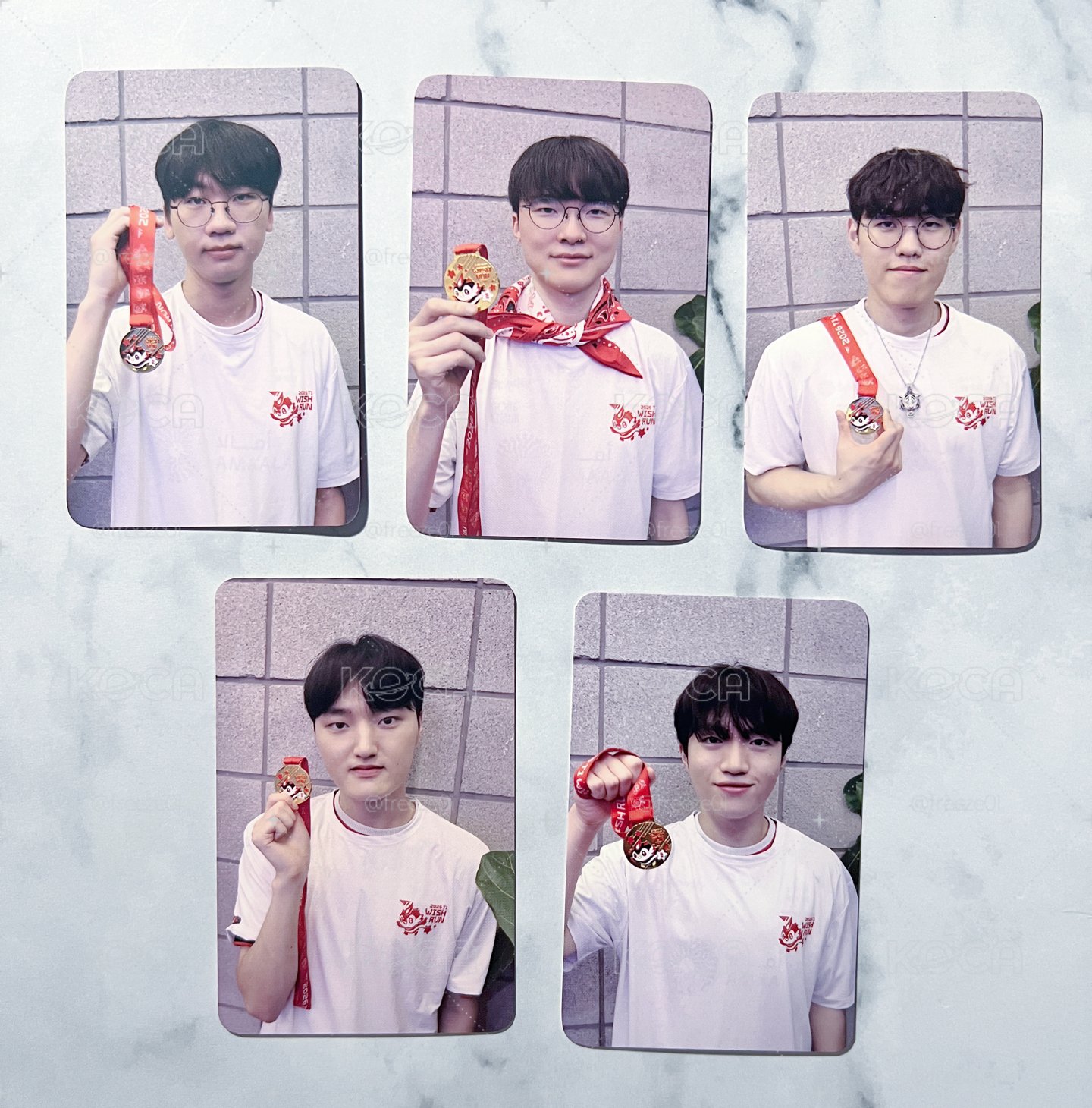 T1 WISH RUN 路跑 小卡 