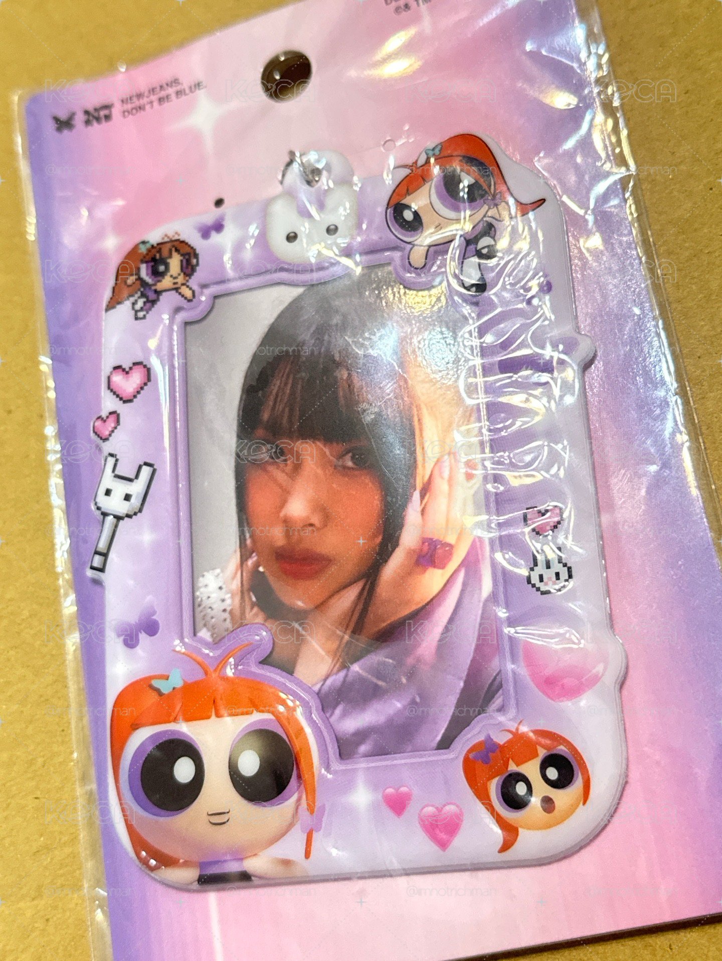 ［現貨］NJ HYEIN THE POWERPUFF GIRLS快閃 卡套鑰匙圈 (全新未拆）