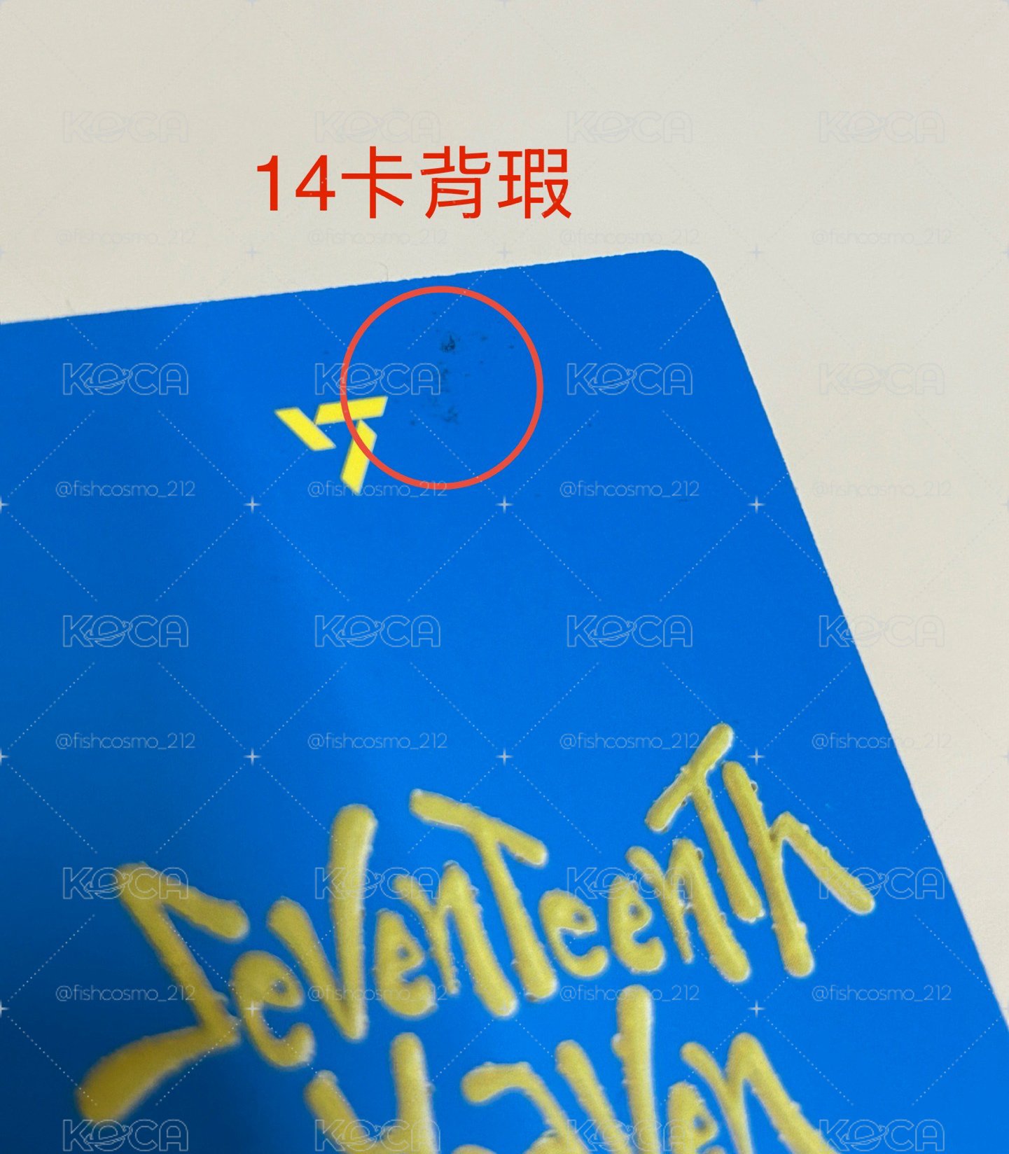 SEVENTEEN MIN11 專卡