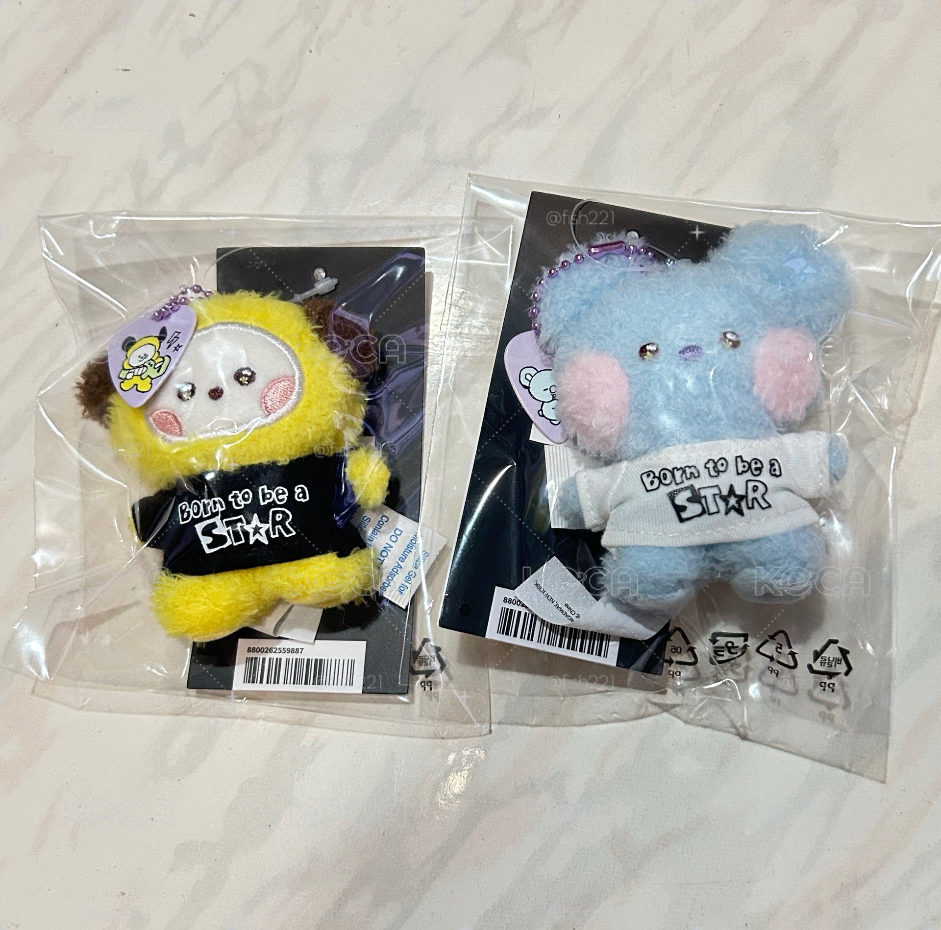 BT21 Band 系列 珠鏈吊飾
