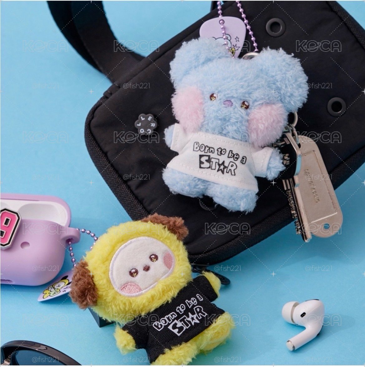 BT21 Band 系列 珠鏈吊飾