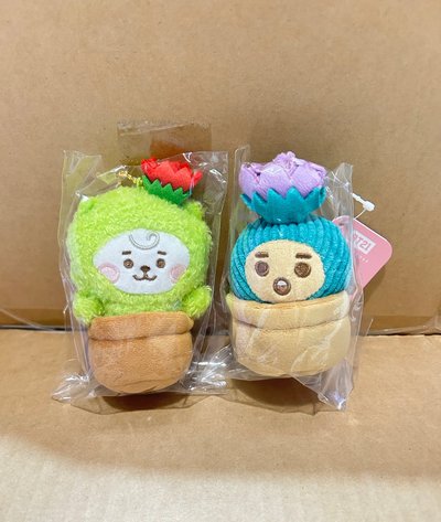 BT21 仙人掌 珠鏈吊飾