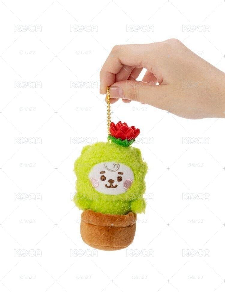 BT21 仙人掌 珠鏈吊飾