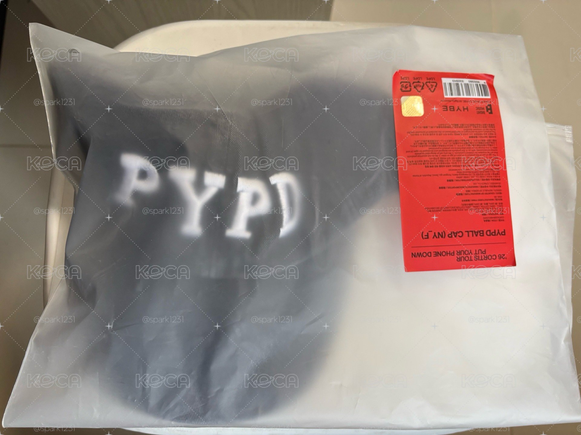 2026 日本巡迴 PYPD 棒球帽