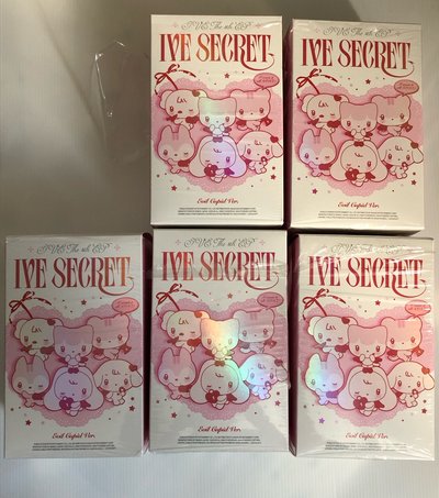 IVE SECRET 娃全專 員秋怜栗瑞 內袋未拆