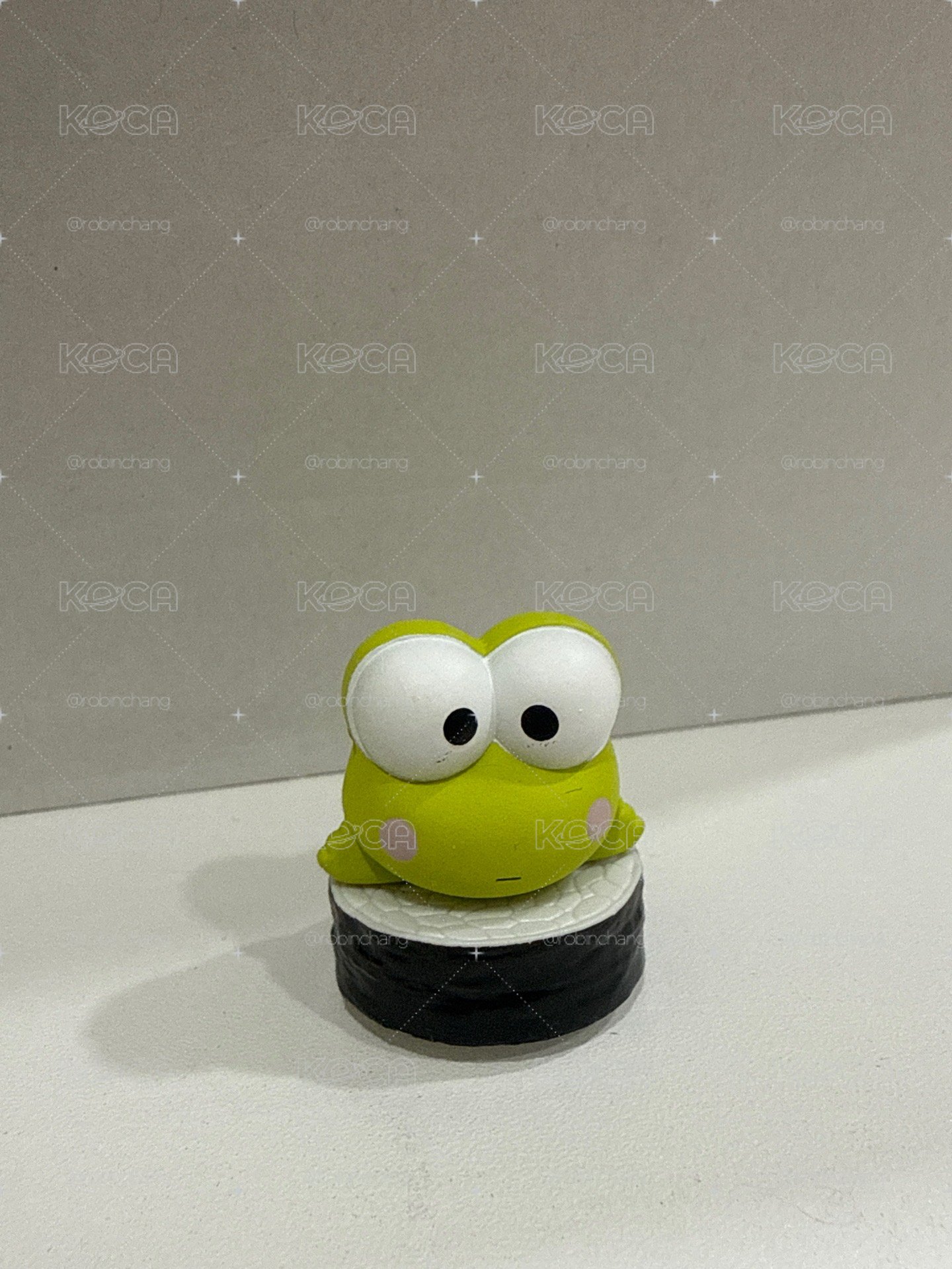 大眼蛙 壽司卷扭蛋