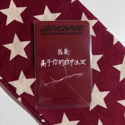 Lemonade sr預售b 冬 ⋆.˚⊹⁺