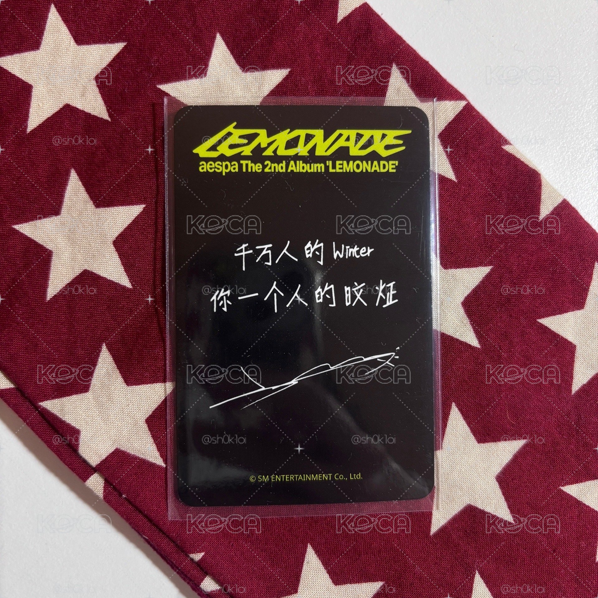 Lemonade sr預售a 冬 ⋆.˚⊹⁺